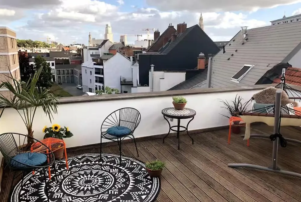 Cozy & Spacious Duplex With An Amazing Terrace Antwerp